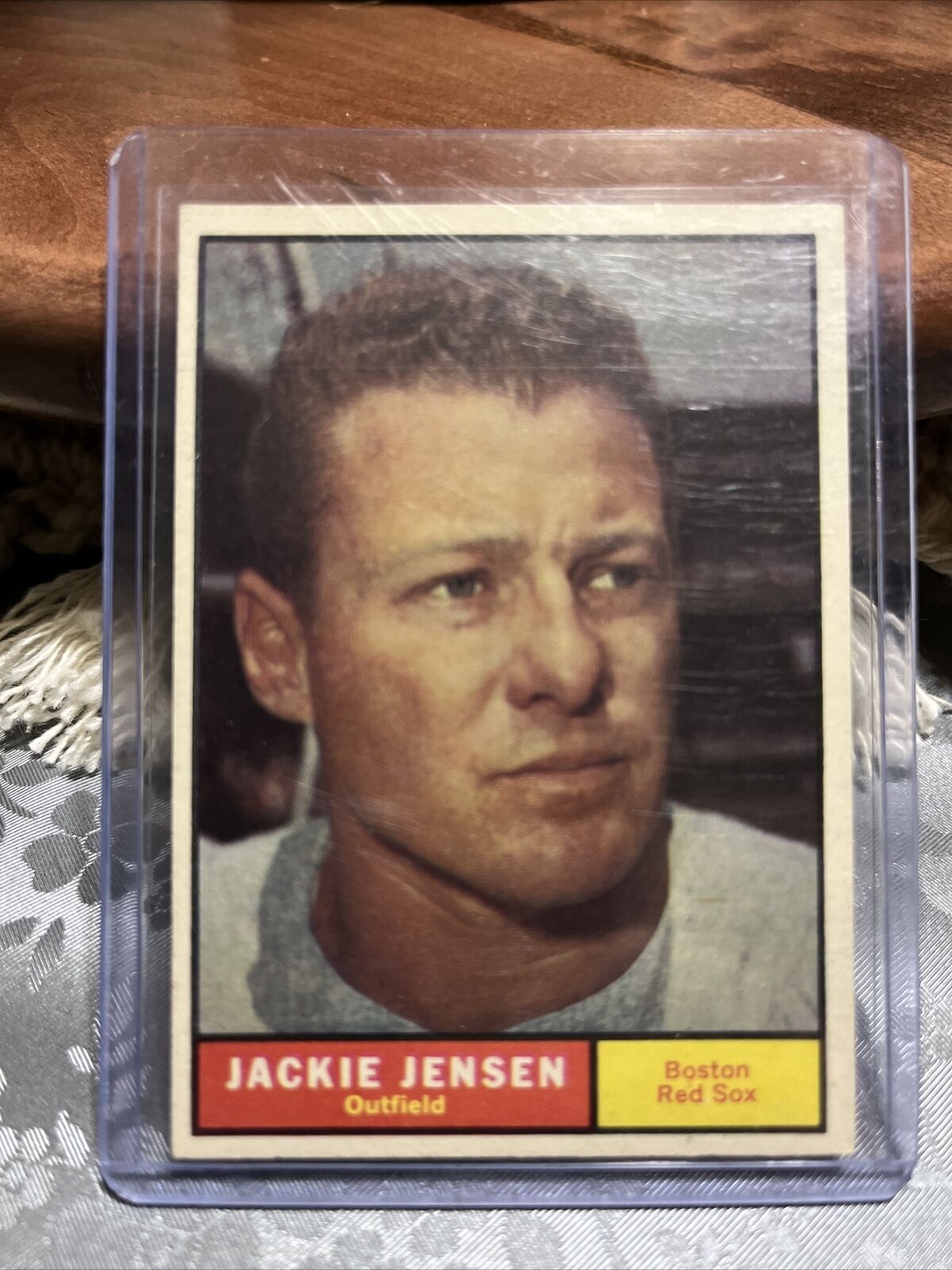 1961 Topps High Number #540 Jackie Jensen NR-MINT