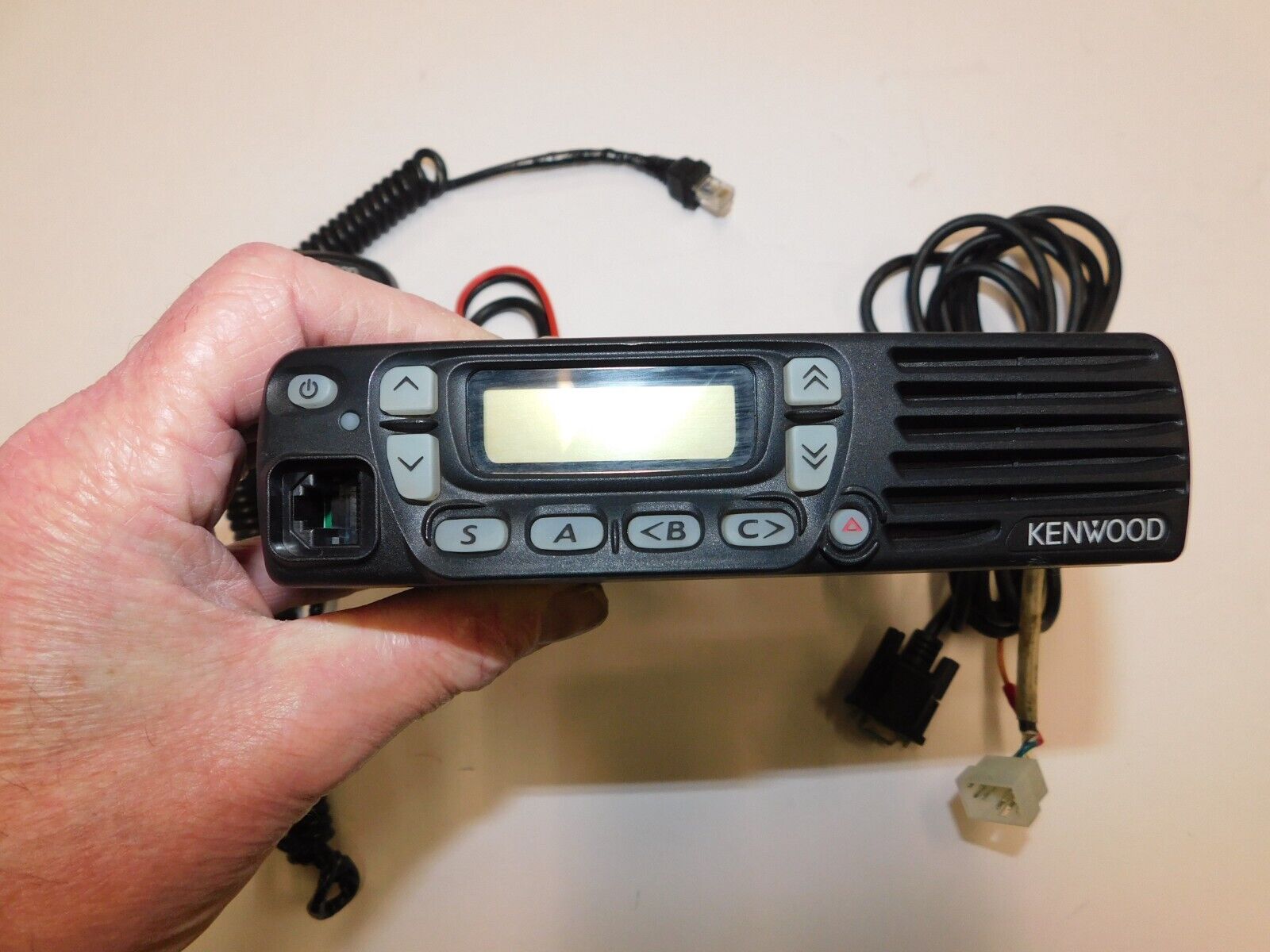 Kenwood TK-7160H-K 50 Watt 136-174 MHz VHF Two Way Radio w/ Mic