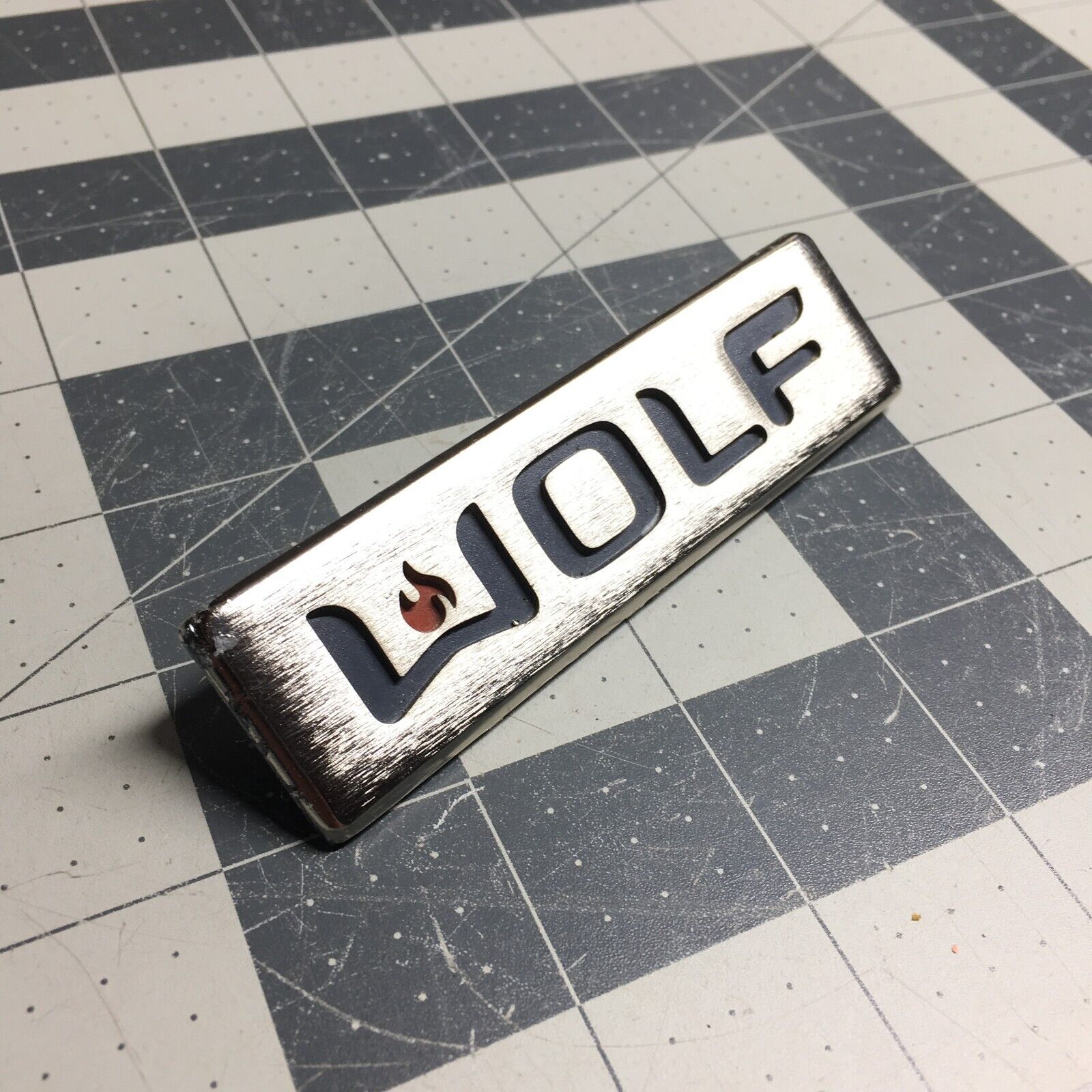 Wolf OEM Logo Nameplate - (4\