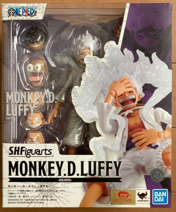 S.H.Figuarts Bandai TAMASHII NATIONS ONE PIECE Monkey D. Luffy Gear 5