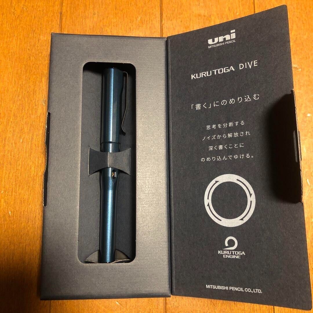 Uni Mitsubishi Pencil Kurutoga Apis Blue 0.5mm M5-5000 1P A33 - Brand New