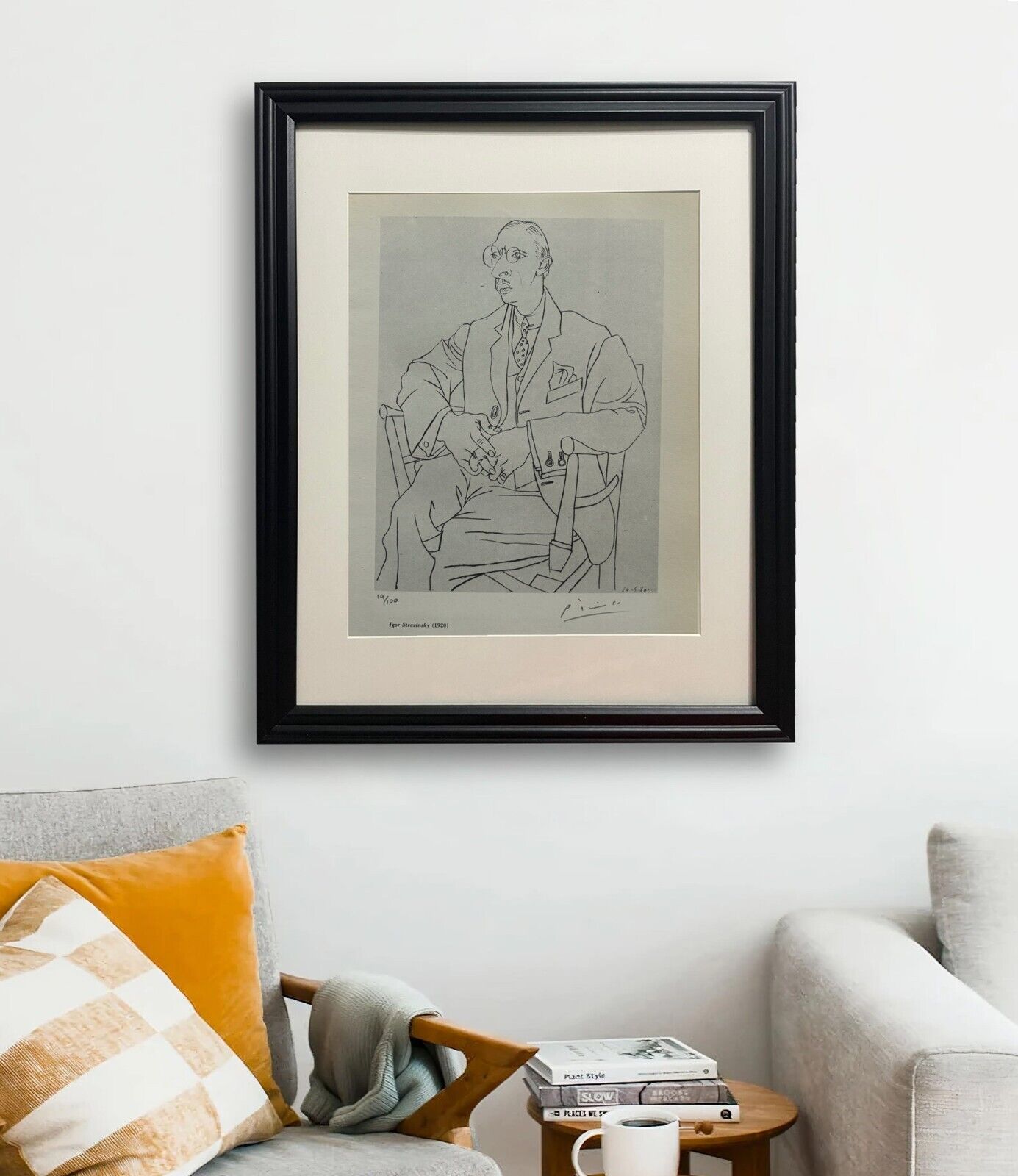 Pablo Picasso Hand-Signed Original Print With COA and +$3,500 USD Appraisal