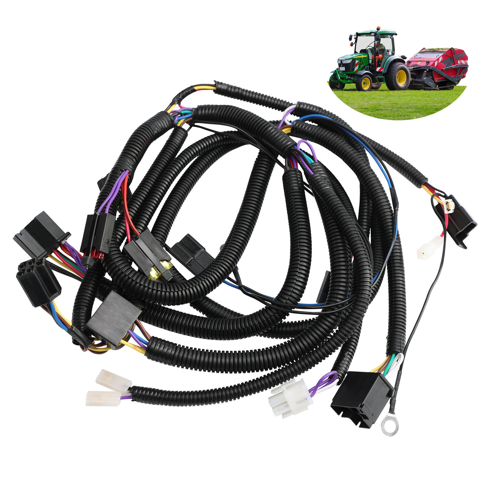 580798101 Lawn Tractor Wire Harness Fit for Husqvarna Craftsman Poulan Jonsered