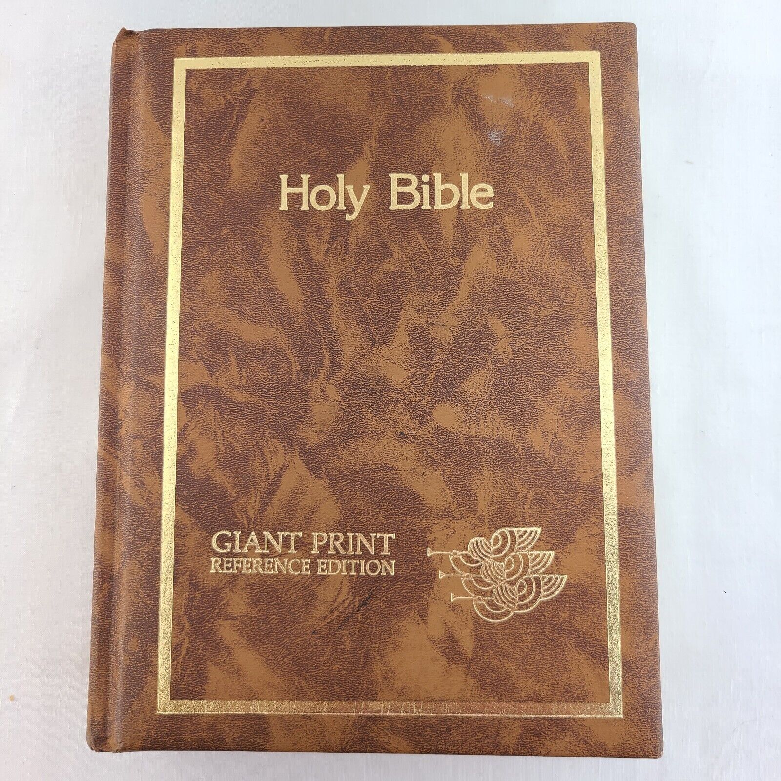 Vtg. KJV HOLY BIBLE Giant Print Reference with Index Concordance Today Inc. 1976
