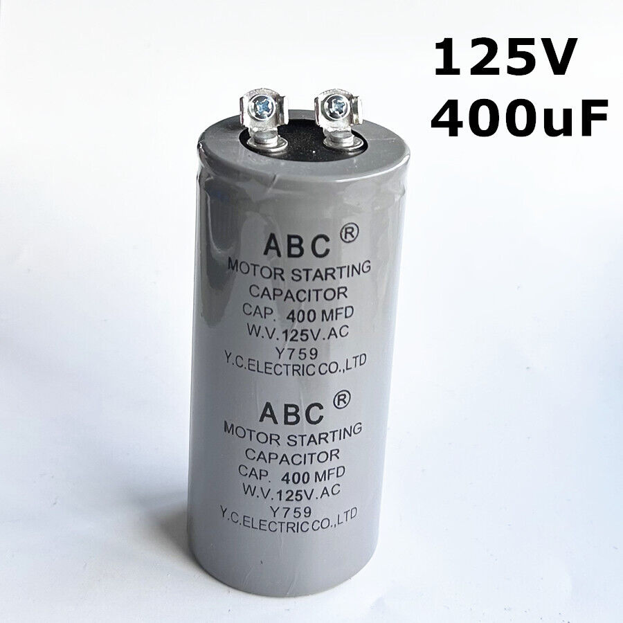 ABC CD60 Motor Starting Capacitor 400MFD 400UF 125VAC HVAC 125V High Quality