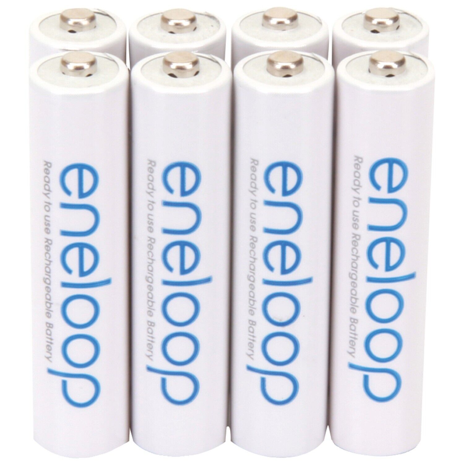 PANASONIC BK-4MCCA8BA eneloop Rechargeable Batteries (AAA; 8 pk)
