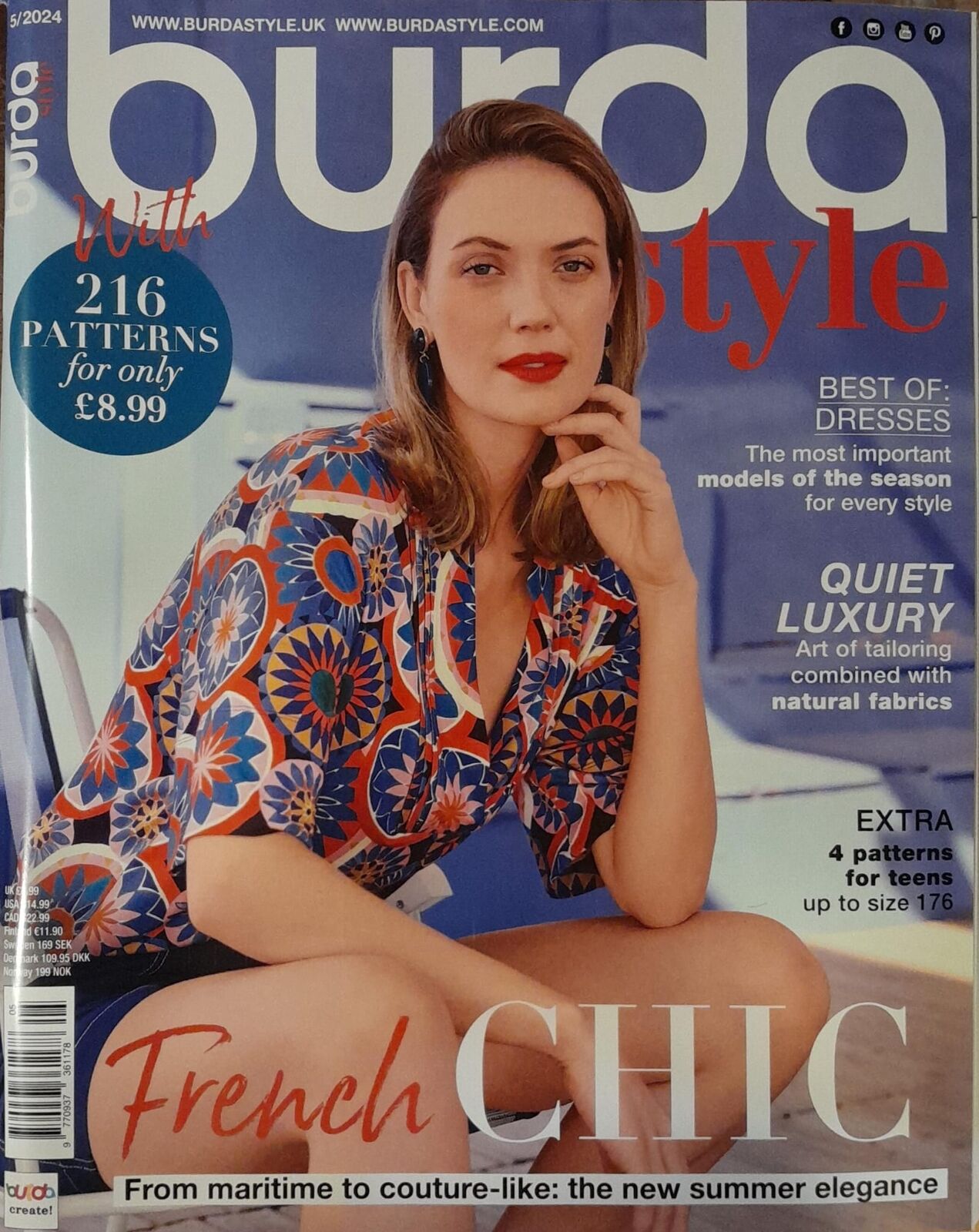 Burda Style English Magazine May 2024 French Chic