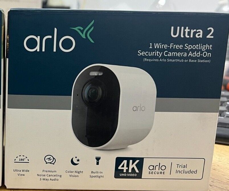 Arlo Ultra 2 Spotlight Security  Camera Add-on Wireless VMC5040-200NAS