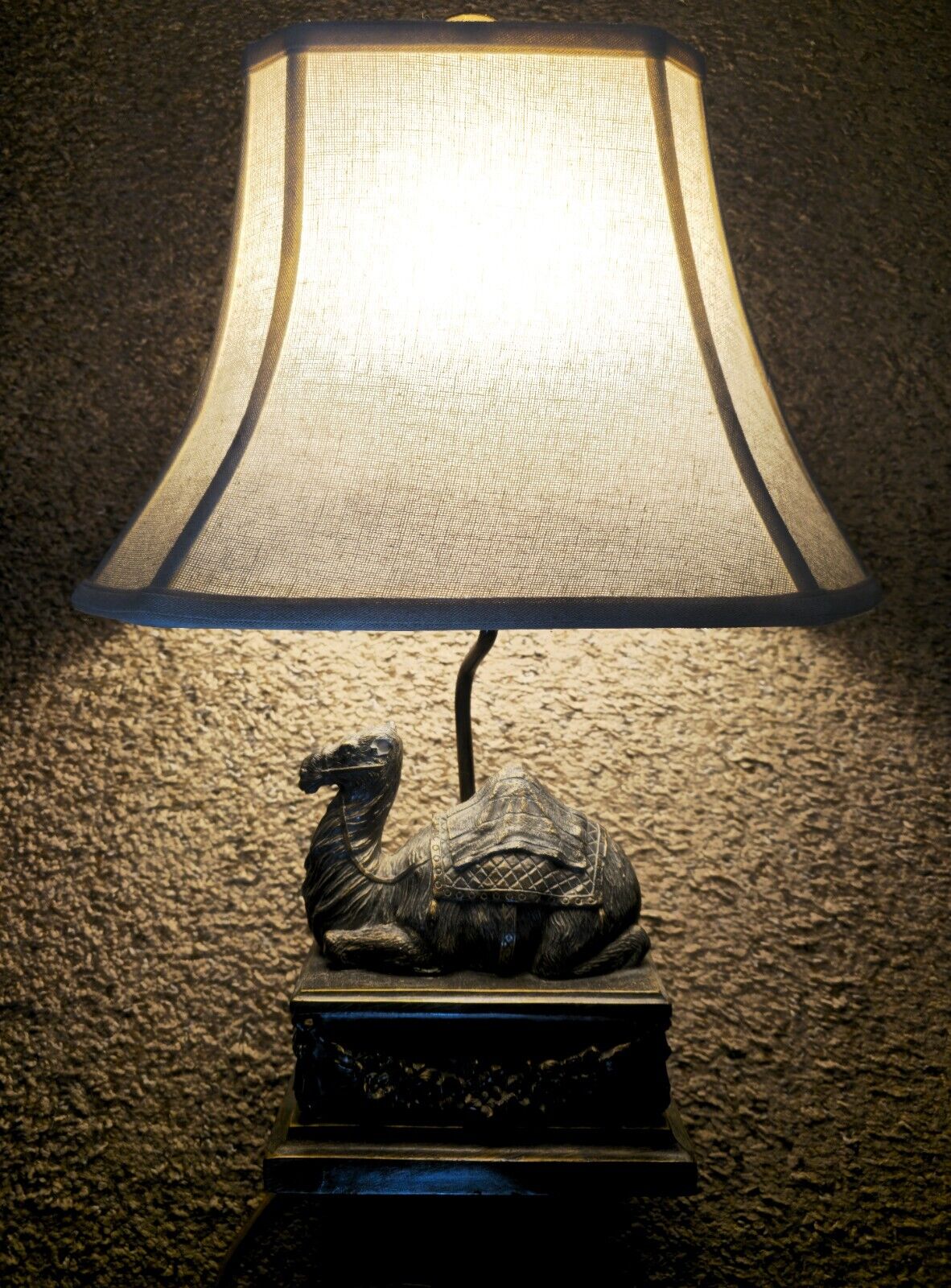 Sahara Casino very rare camel lamp from hotel room vintage Las Vegas WORKS