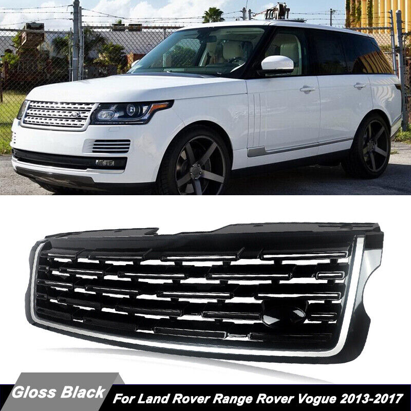 For Range Rover Vogue L405 2013-17 Chorme Trim 2023 Style Front Upper Grille
