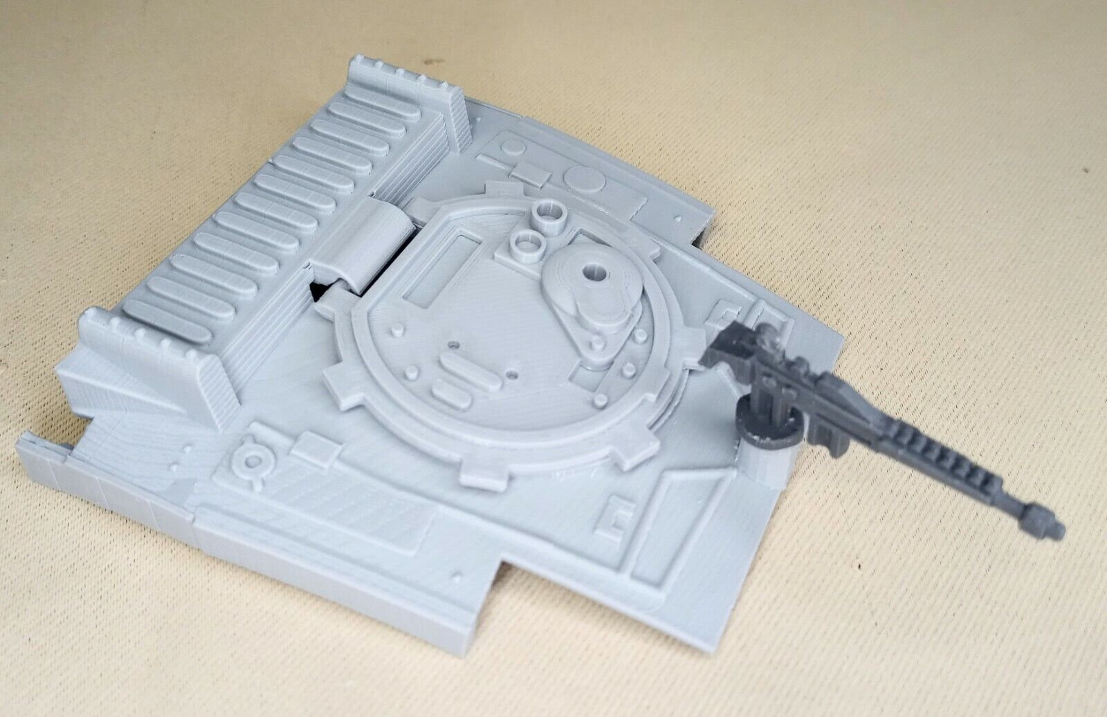 Star Wars Kenner AT-ST Parts - Replacement Top Canopy, Hatch & Gun 3D Printed