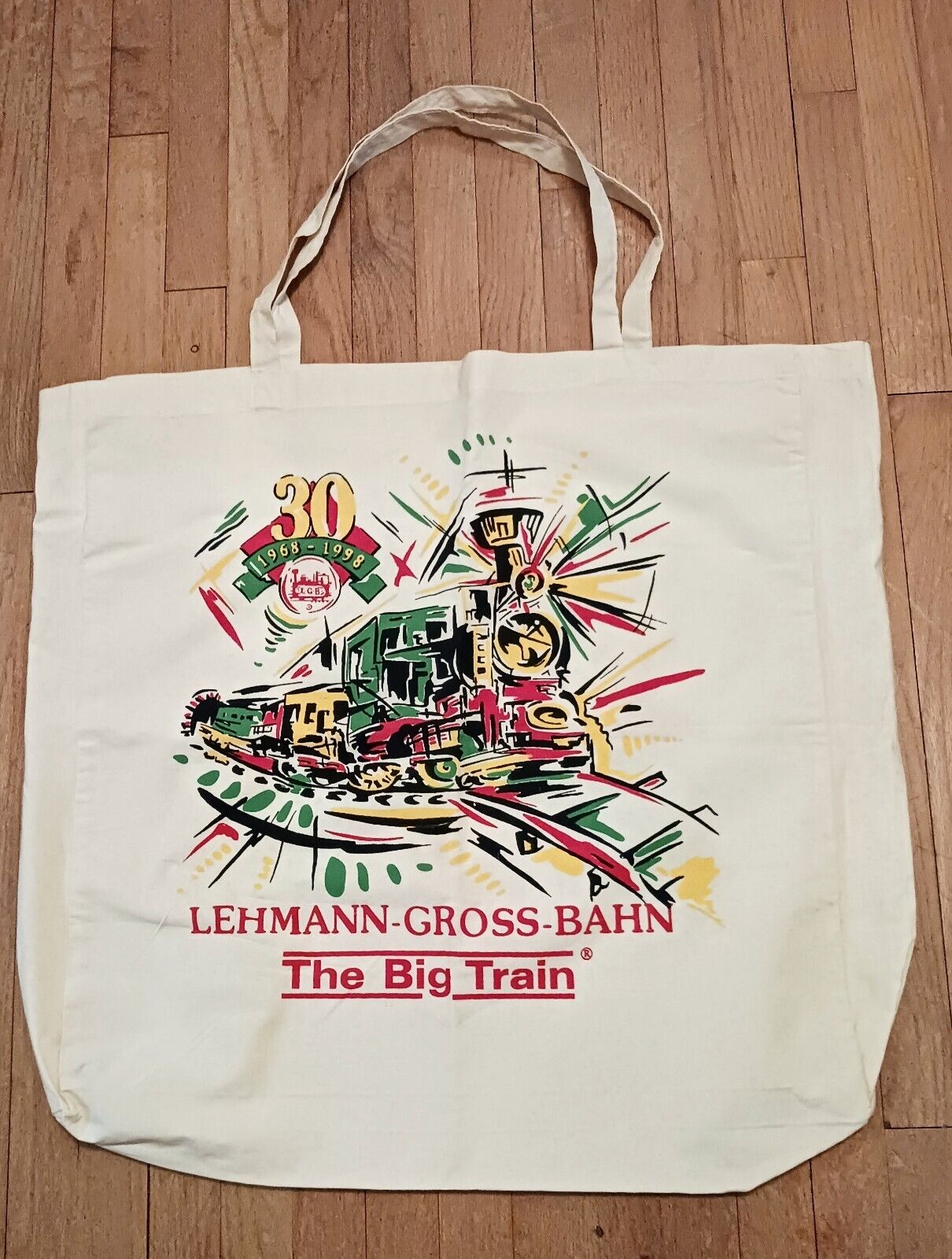 Lehmann Gross Bahn LGB Large Cloth 30 Year Anniversary Bag 1968 to 1998