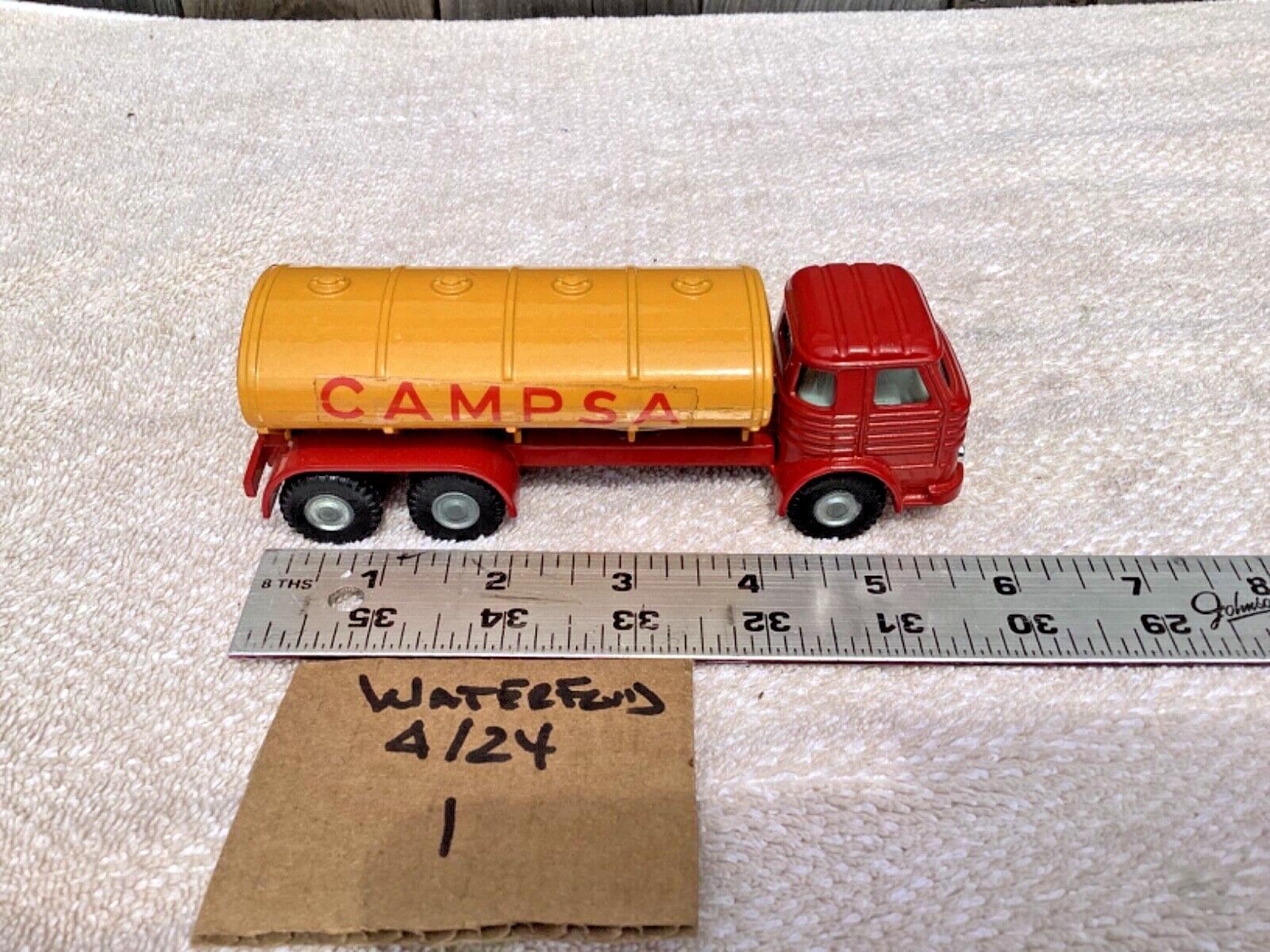 Vintage Diecast JOAL Miniaturas Campsa Tanker Truck 1/43