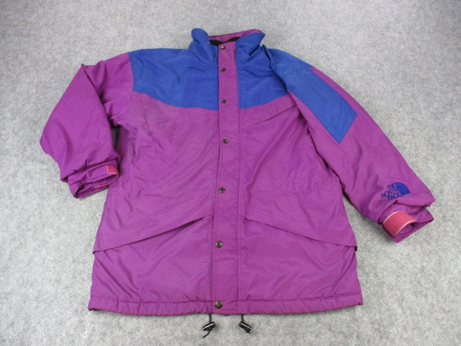 VINTAGE North Face Jacket Mens Extra Large Purple Blue Ultrex Parka Hiker Coat