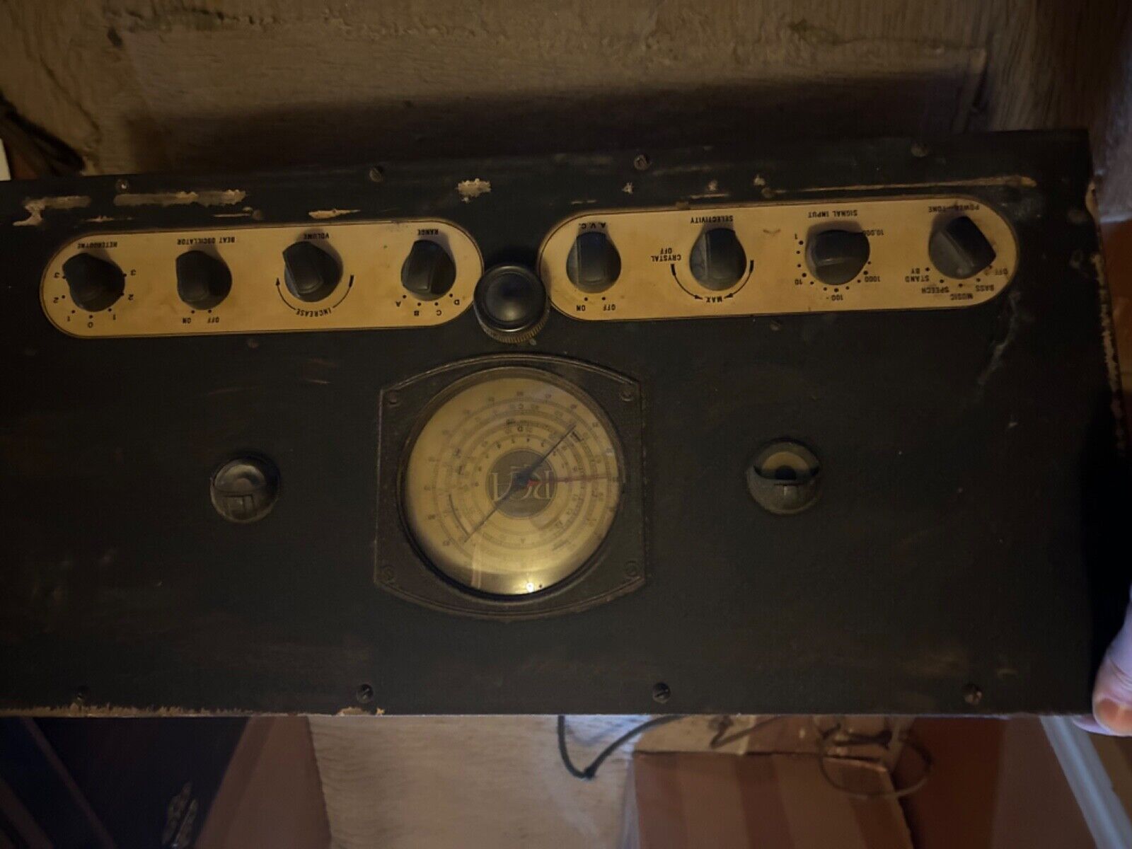 vintage rca receiver