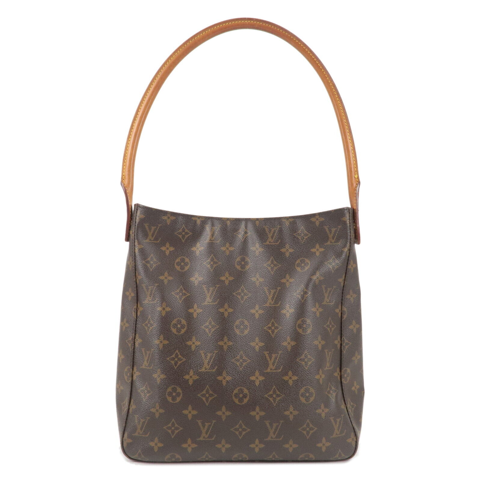 Auth Louis Vuitton Monogram Looping GM Shoulder Bag Hand Bag M51145 Used