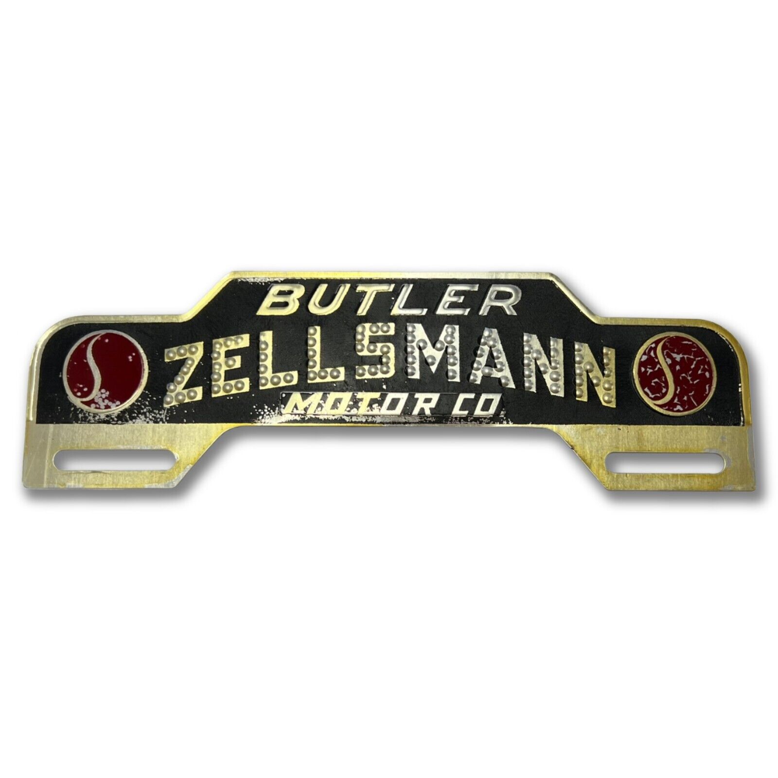 Vintage | Studebaker Butler Zellsmann Motor Co. | License Plate Topper