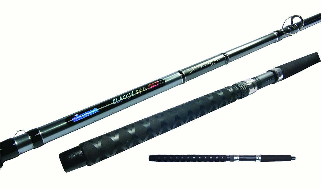 Okuma Classic Pro GLT CP-DR-762ML Medium Light Downrigger Fishing Rod, 2 Piece