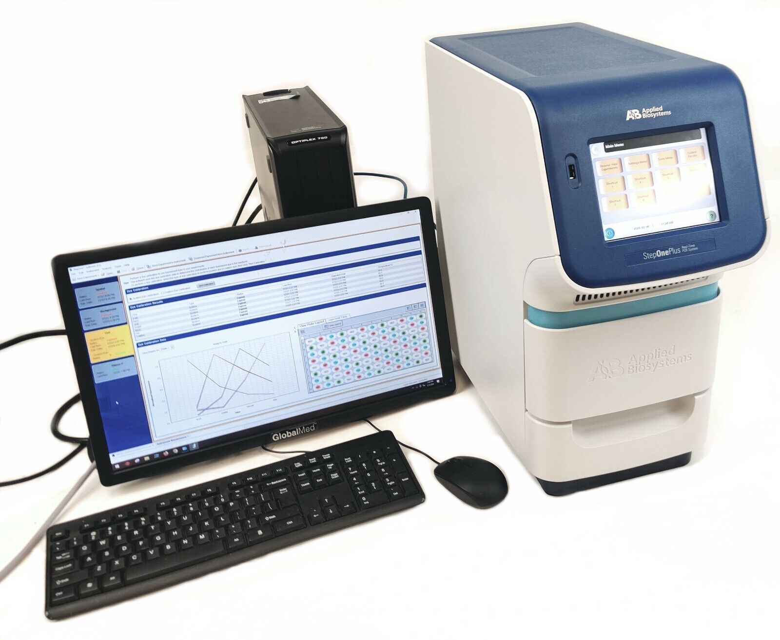 Applied Biosystems StepOnePlus 96-Well Real-Time PCR Thermal Cycler, Software PC