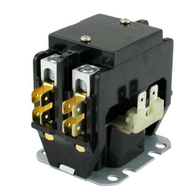 PC230A Contactor Double Two Pole 30 Amps 24 Volts for Air Conditioner Heat Pump