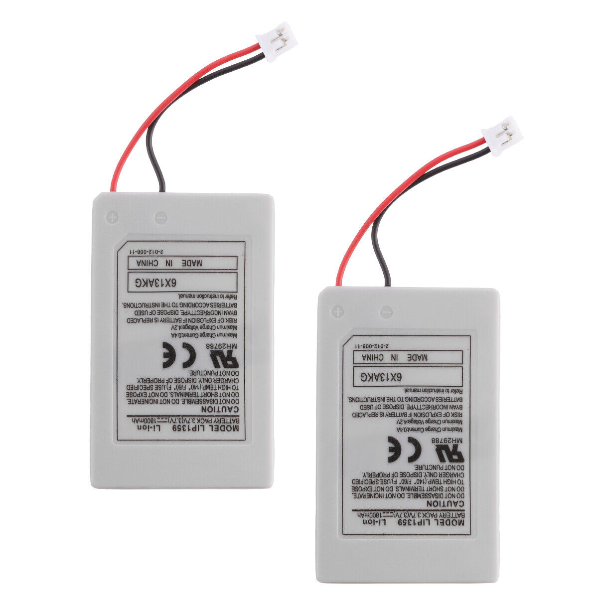 2Pack 3.7v 1800mAh Replacement Battery For Sony Playstation 3 Controller PS3