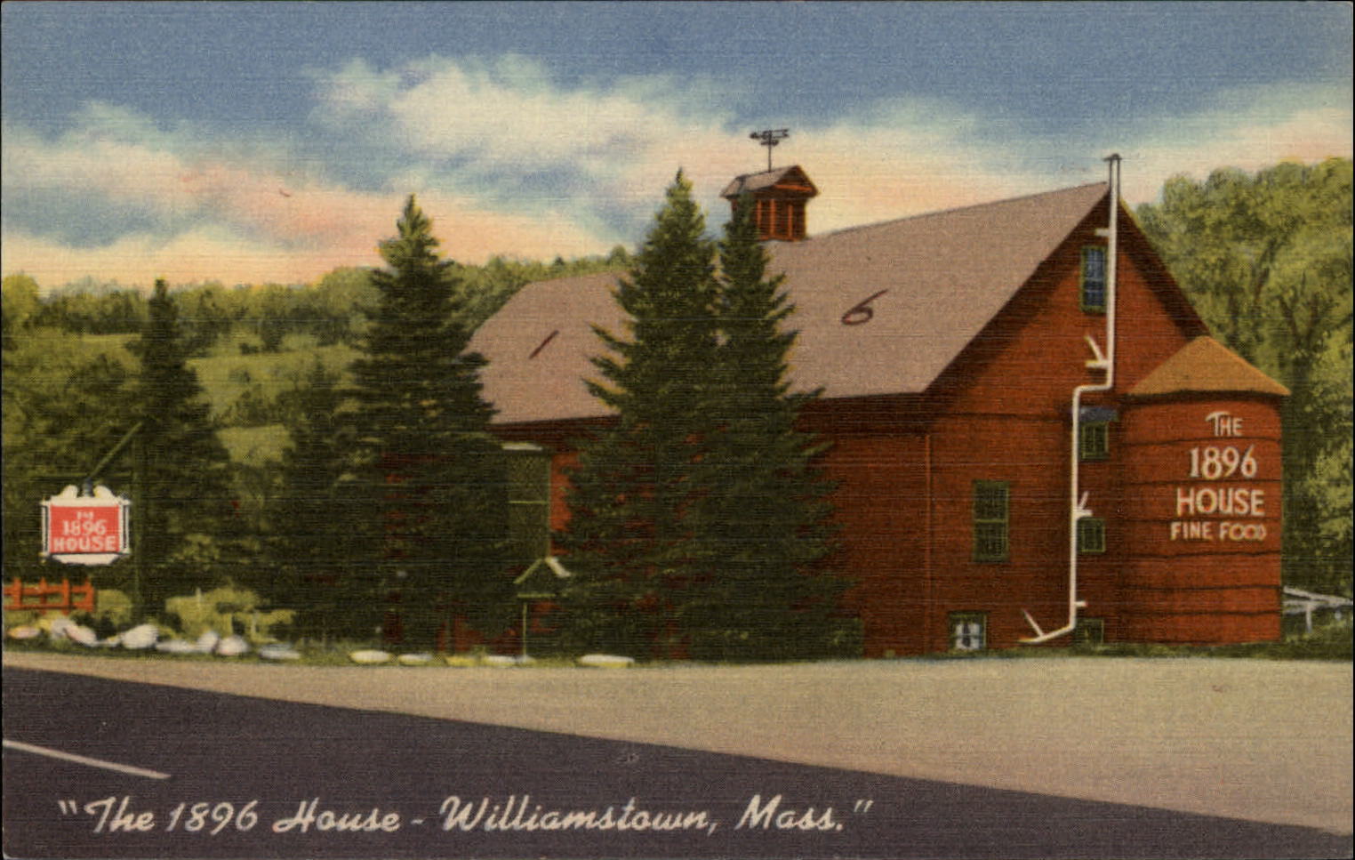 The 1896 House Williamstown Massachusetts ~ postcard sku833