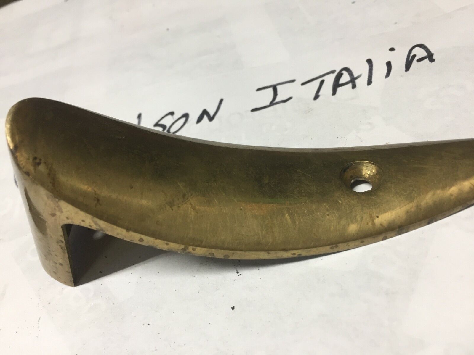 Euroarms  butt plate with screws Solid brass  hawken muzzle loader  