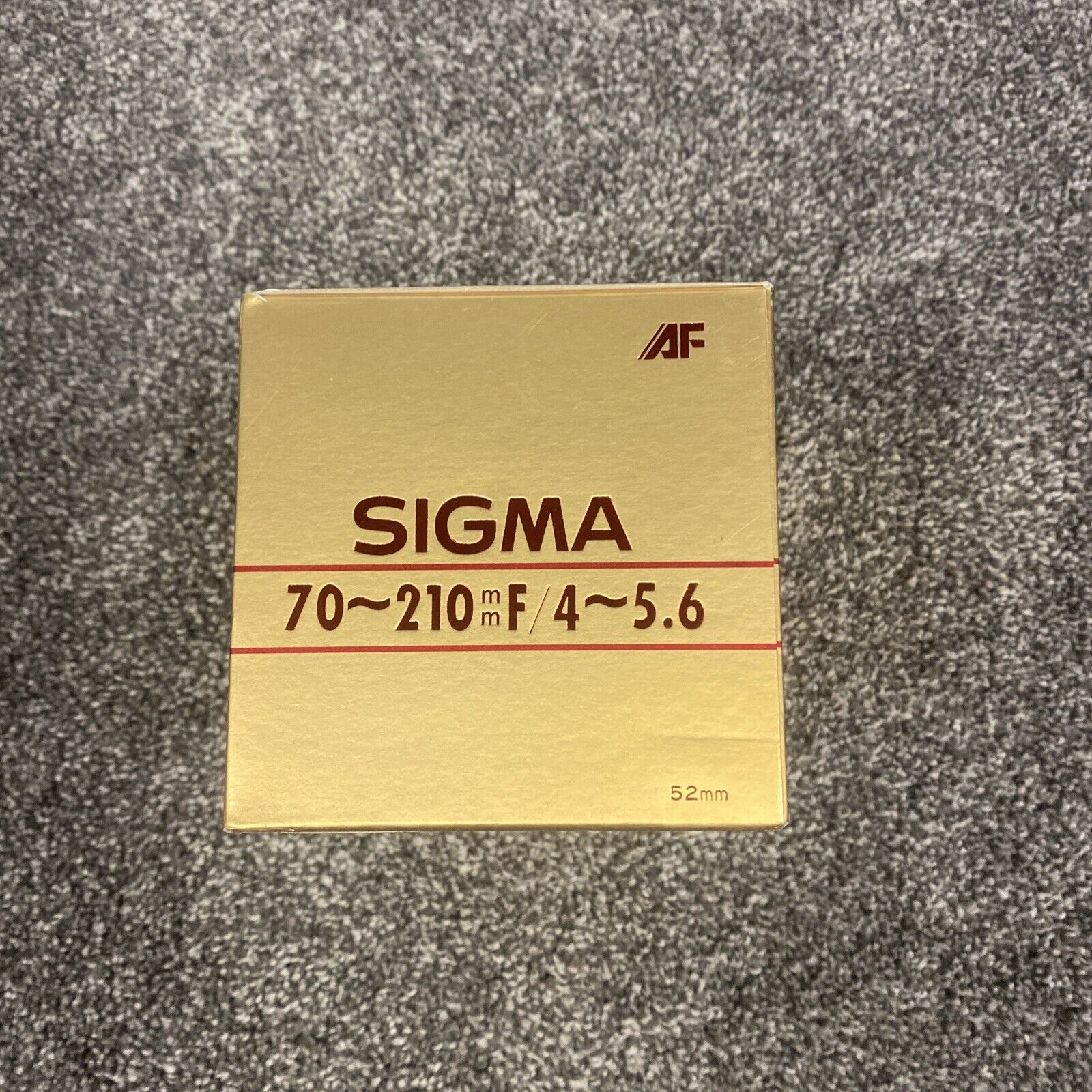 Vintage Sigma AF 70-210mm f2.8 APO Lens 4~5.6 Original Box