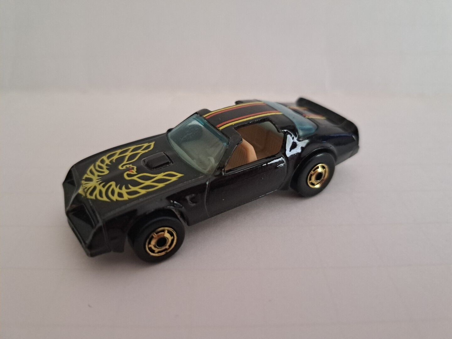 Vintage Mattel 1977 Hot Wheels Black Pontiac Trans Am \