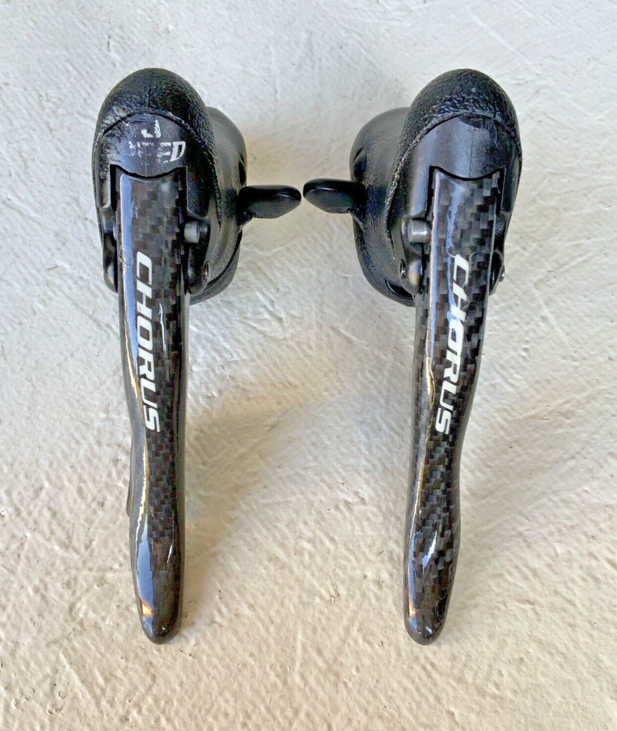 CAMPAGNOLO CHORUS BRAKE / SHIFTER SET 10 SPEED DOUBLE OR TRIPLE ERGO CARBON