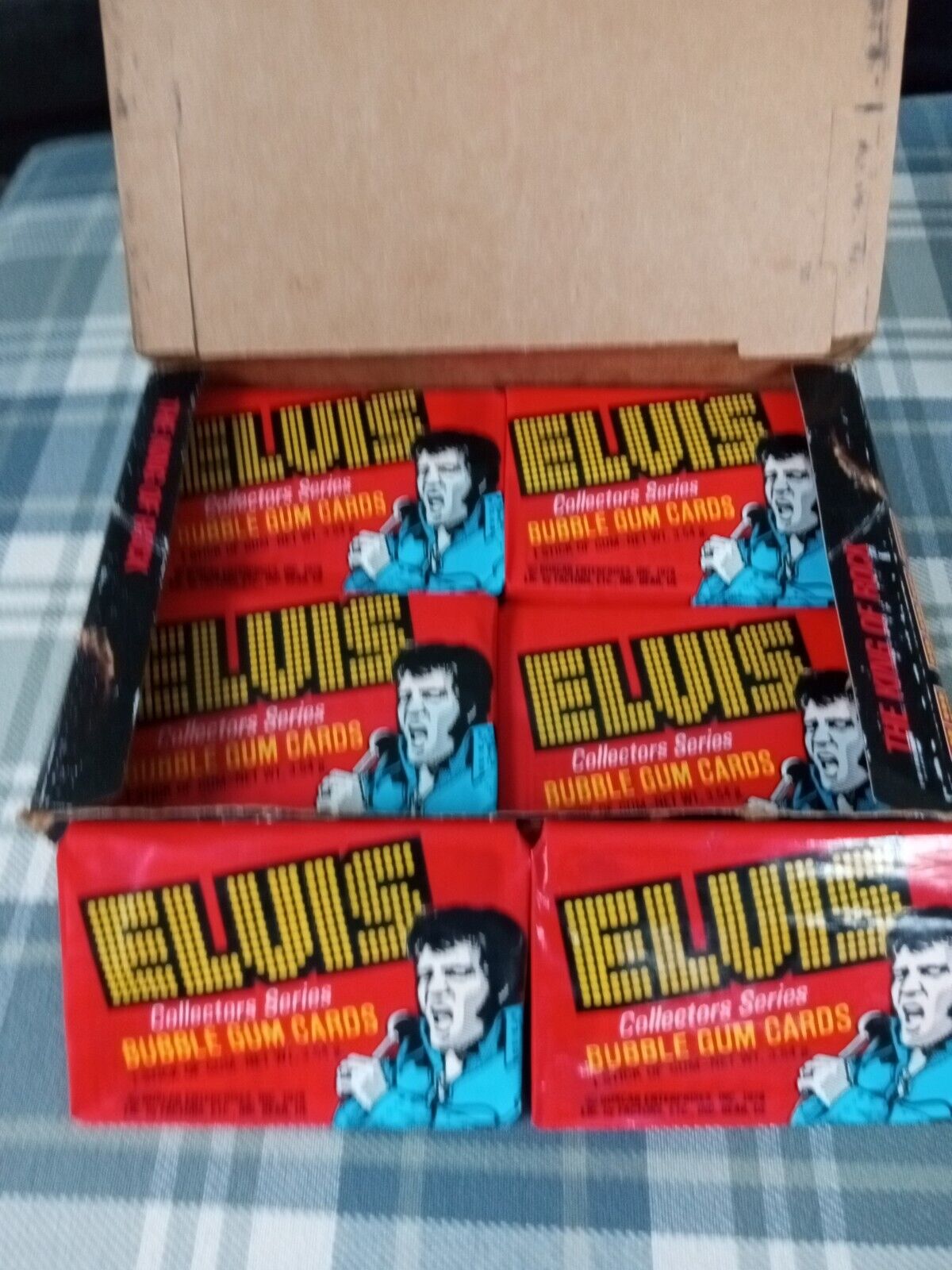 1978 Donurss Elvis Cards, (1) Unopened Sealed Wax PACK From Wax Box, 6 Cards