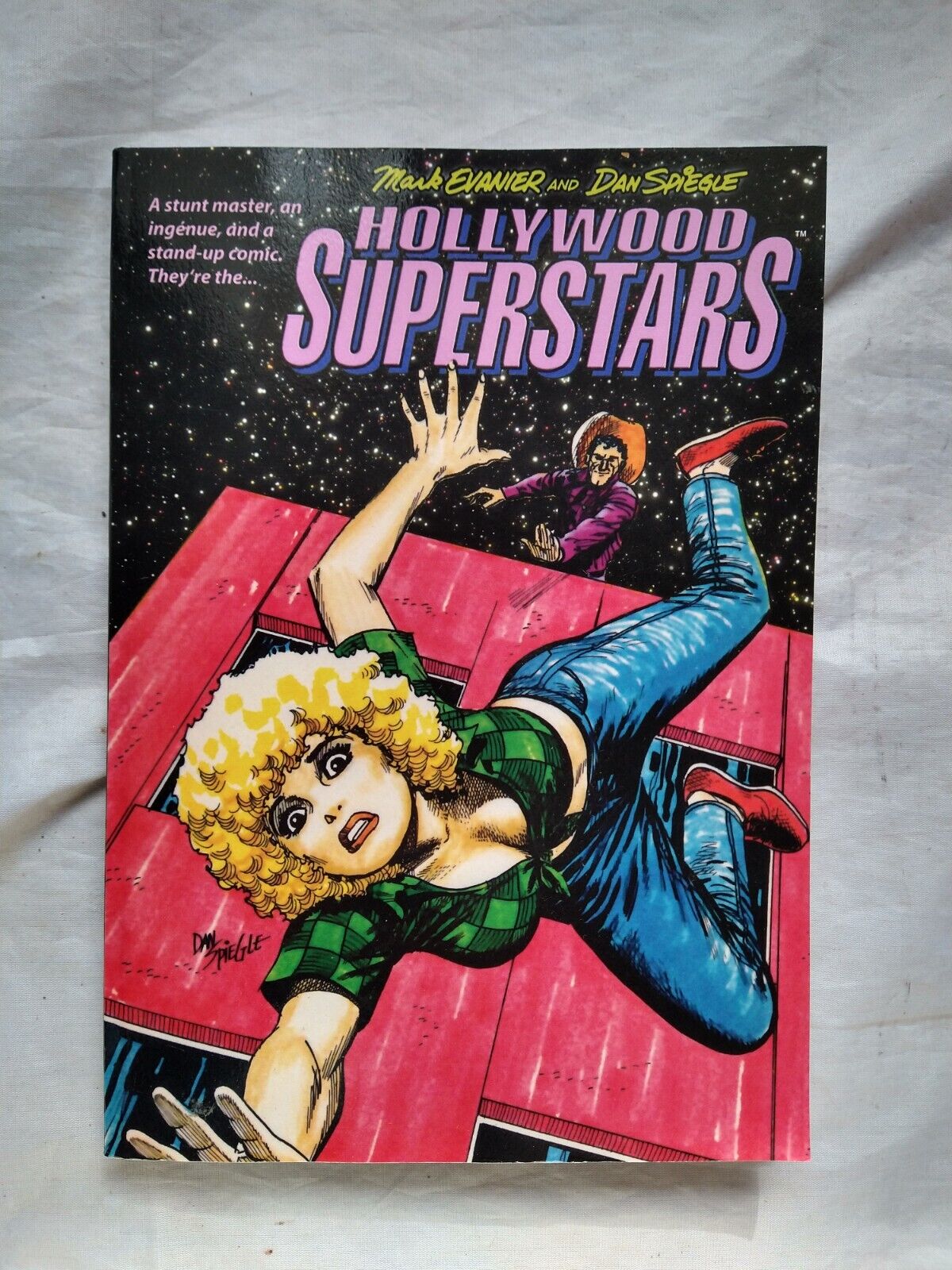 Hollywood Superstars Trade Paperback Mark Evanier, Dan Spiegle About Comics