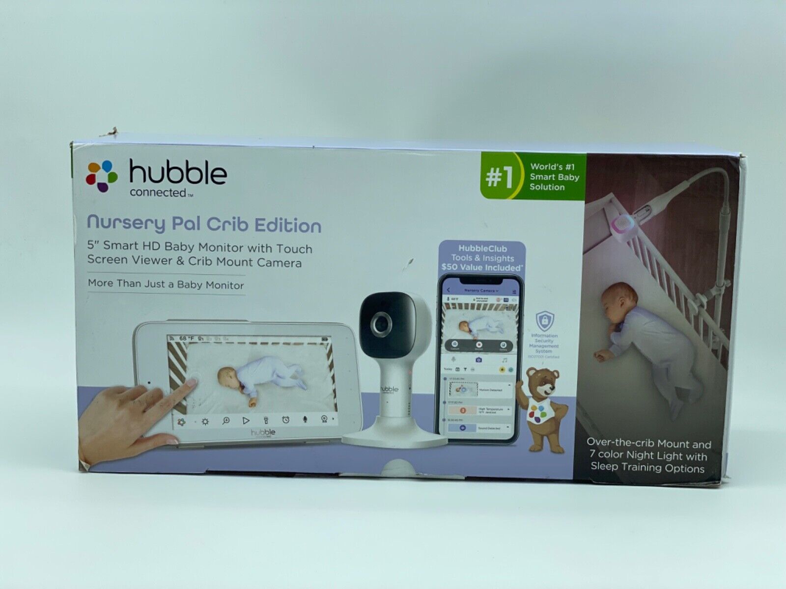 READ Hubble Connected Nursery Pal Crib Edition 5\