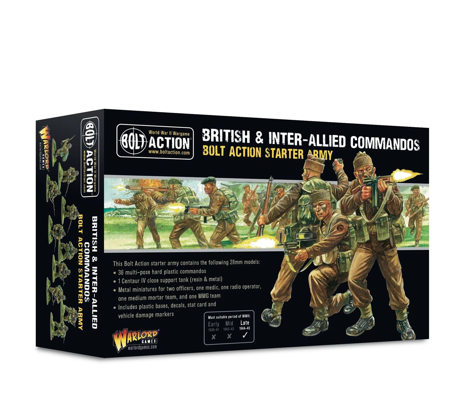 Bolt Action: British & Inter-Allied Commandos Starter Army
