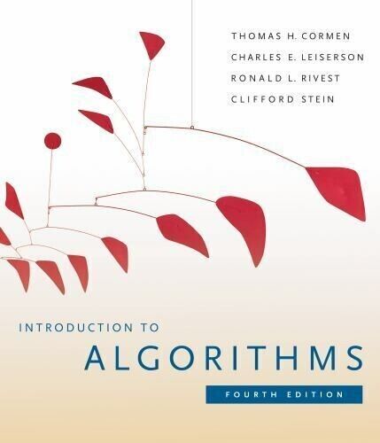 Introduction to Algorithms, Fourth Edition by Charles E. Leiserson....USA ITEM