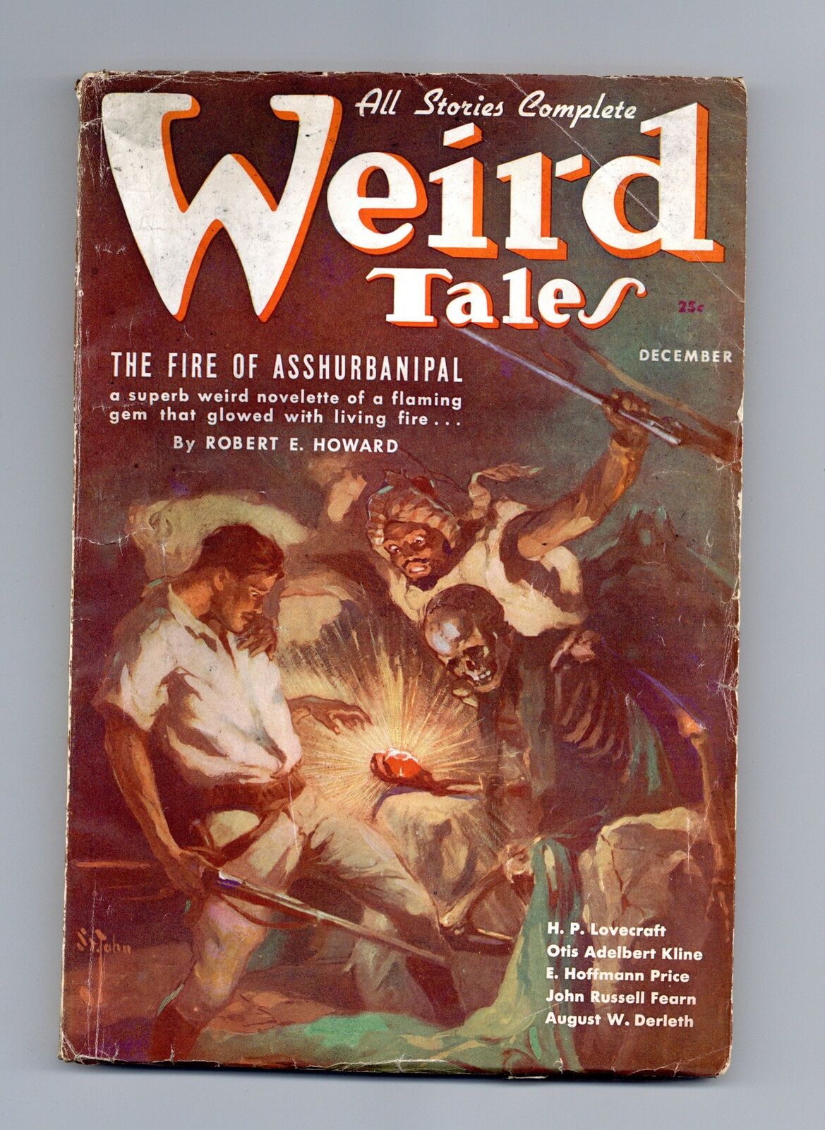 Weird Tales Pulp 1st Series Dec 1936 Vol. 28 #5 VG- 3.5