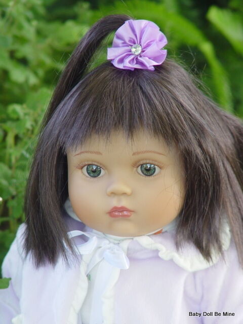 New Precious OOAK 21 Inch Beautiful Asian Toddler Girl Doll in Lavender