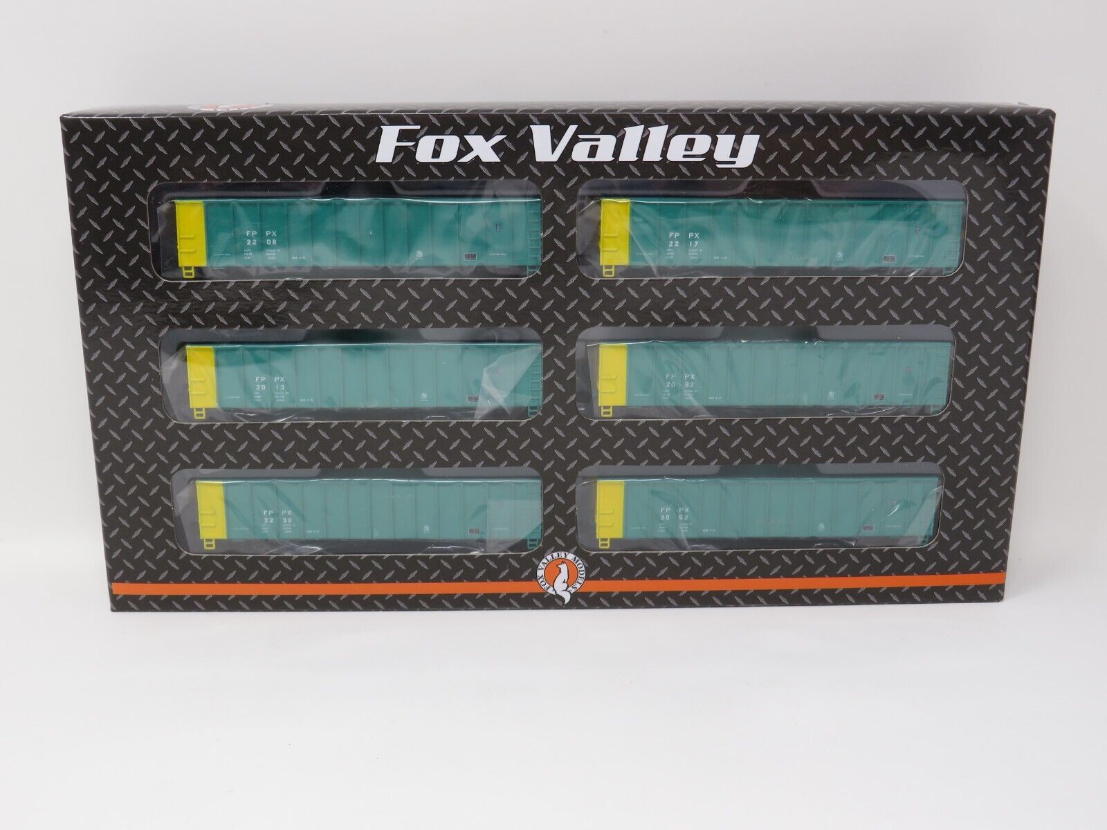 Fox Valley N 83510 Fayette Power FPPX Utility CoalGon Coal Gondola Hopper Set