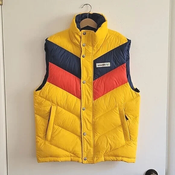 Vintage SnowBird Beconta Ski Puffer Vest Men Medium 70s/80s