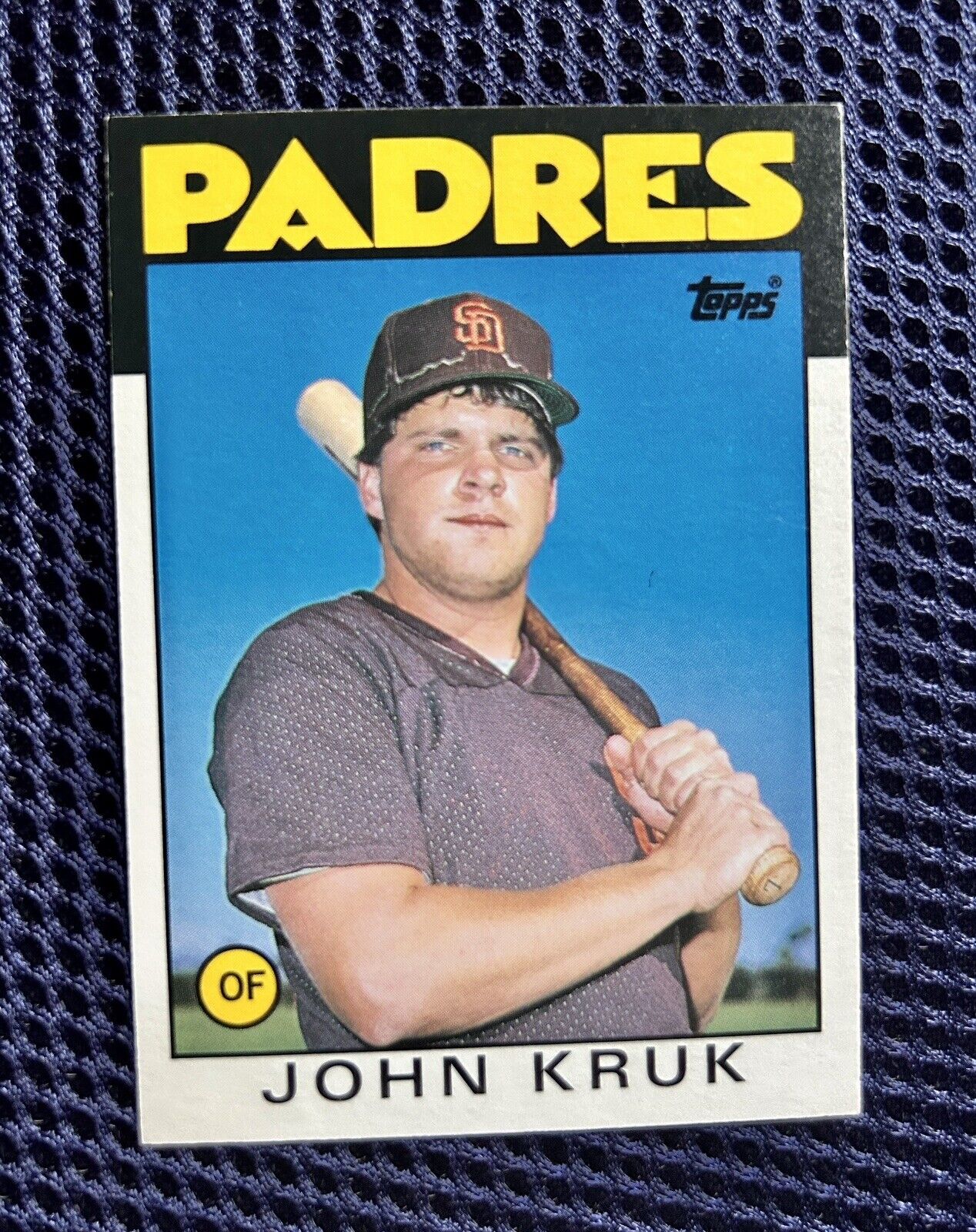 1986 Topps Traded - #56T John Kruk (RC)