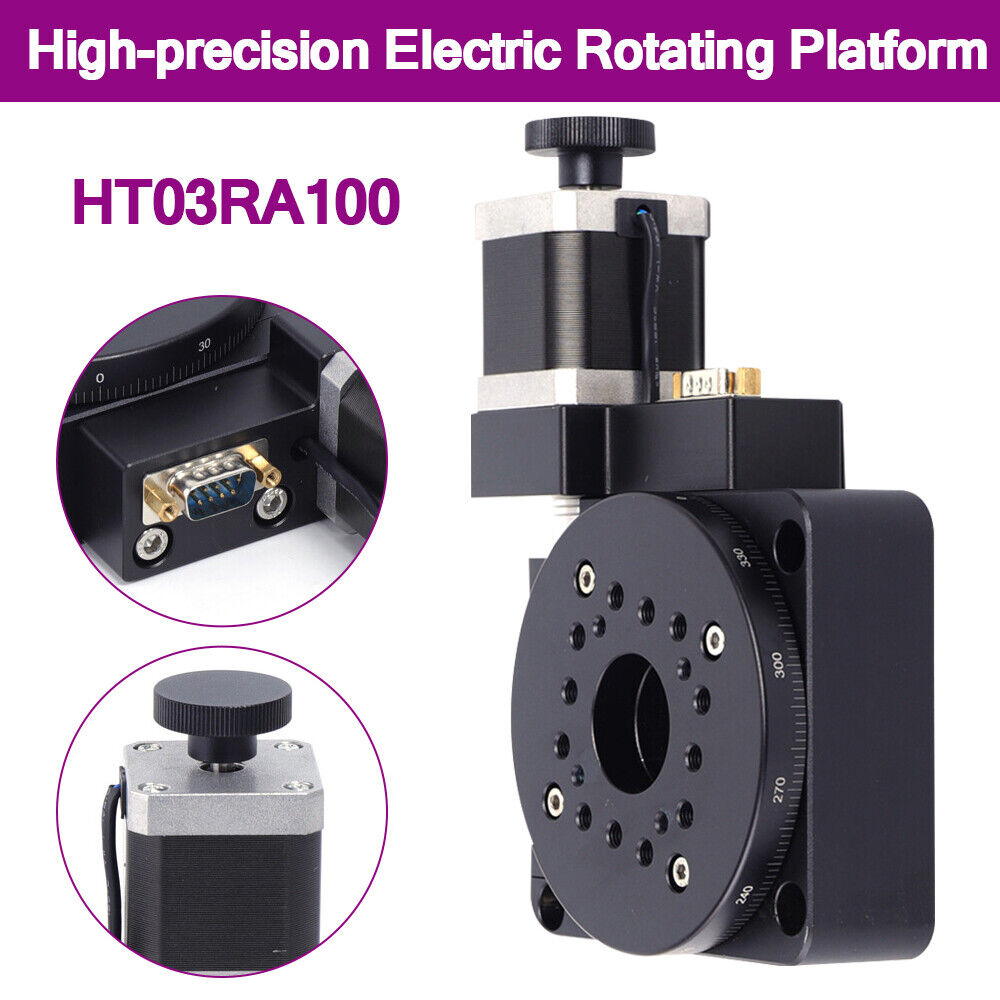 360° Electric Optical Rotating Platform Motorized Rotation Stage Rotat Machine