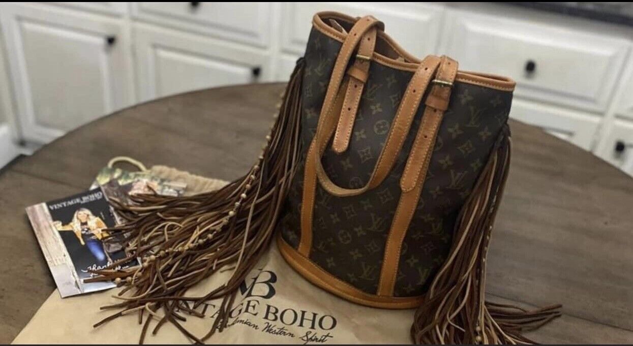 Louis Vuitton Vintage Boho Bag - French Tote