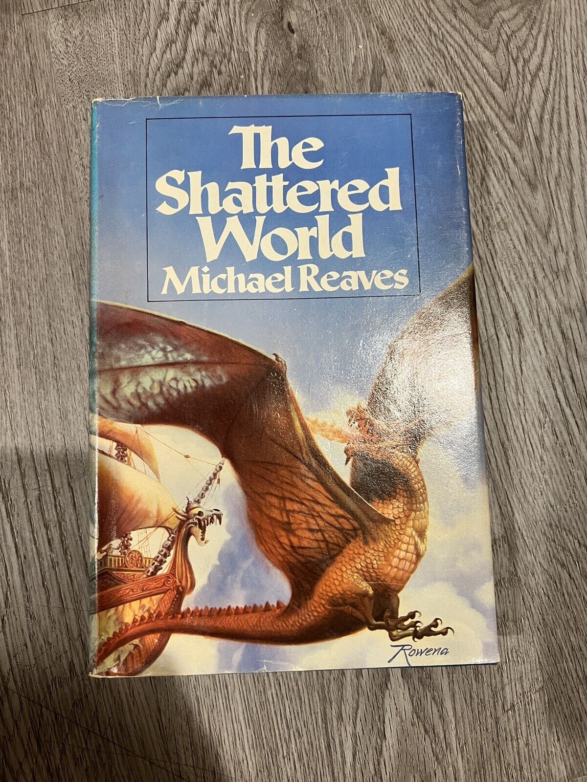 1984 The Shattered World Michael Reaves HC Dust Jacket Book Club BCE Fantasy 