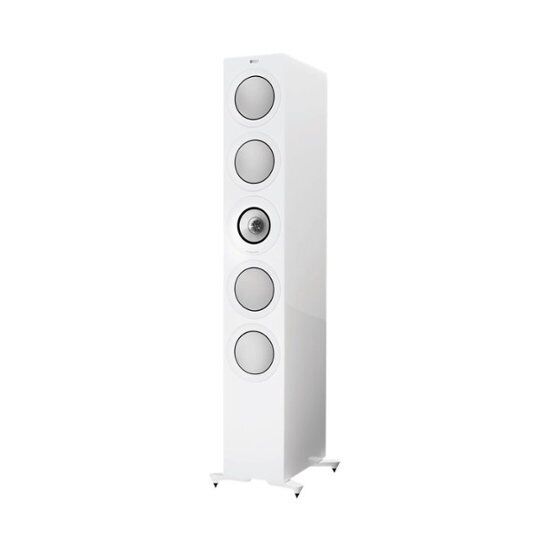 KEF - R11 Series Passive 3-Way Floor Speaker (Each) - White Gloss - SEE PICS