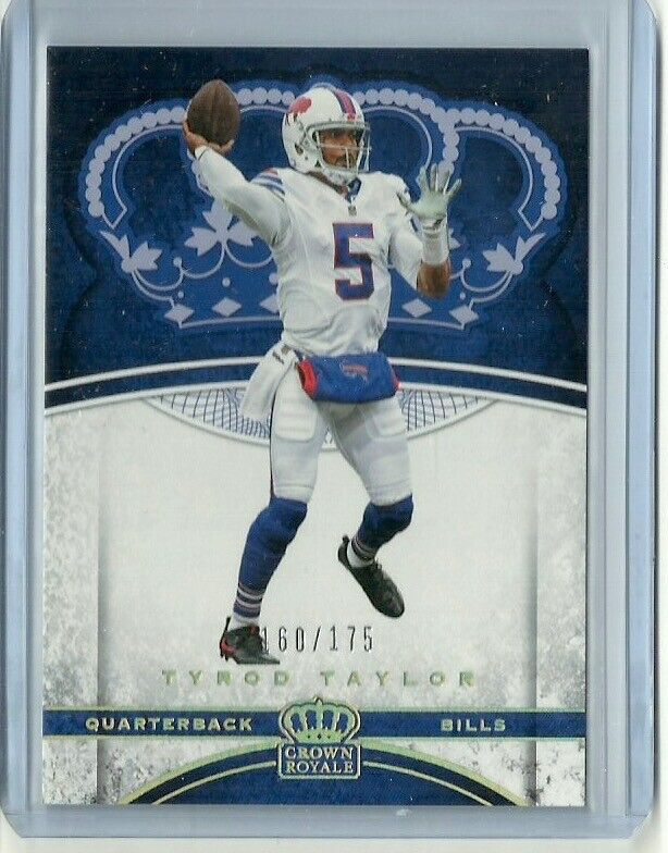 2017 Crown Royale Holo Gold #33 Tyrod Taylor /175 New York Giants
