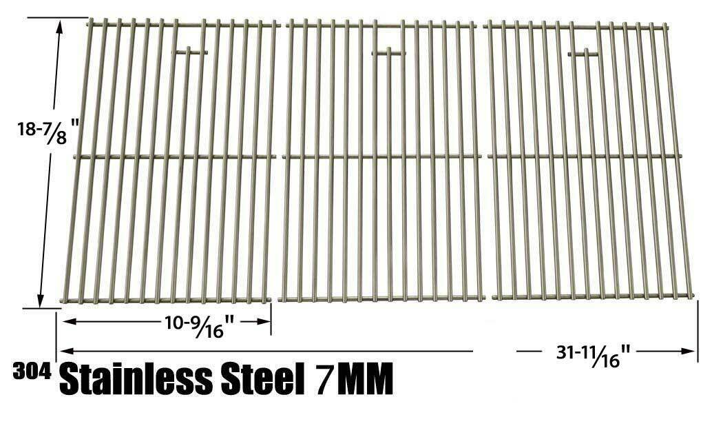 Replacement SS Cooking Grid for 720-0709C,810-1575-W,80001643,G60104 Gas Models