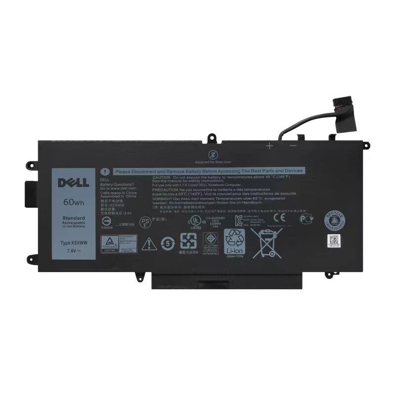 NEW Genuine K5XWW Battery For Dell Latitude 5289 7389 2in1 L3180 Series 71TG4