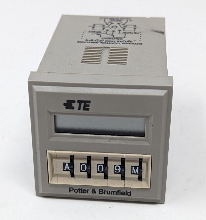 POTTER & BRUMFIELD CNT-35-96 Programmable Multifunction Time Delay Relay Counter