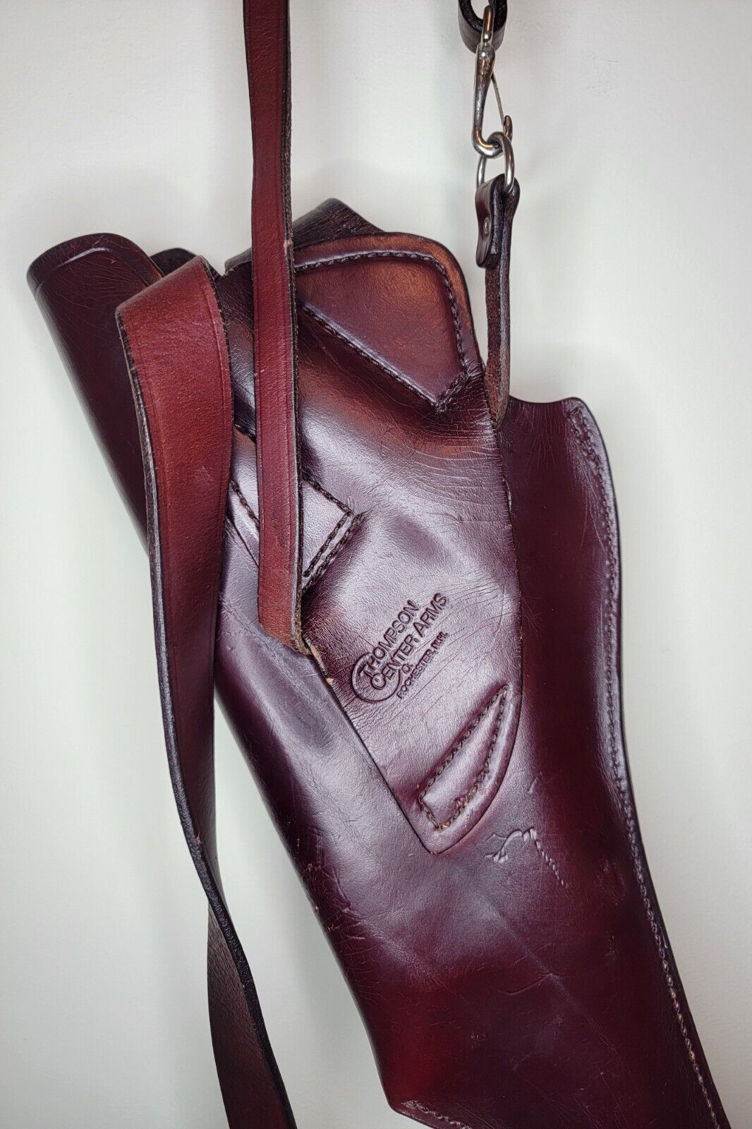 Thompson Center Arms Contender Holster & Straps Leather Right Hand