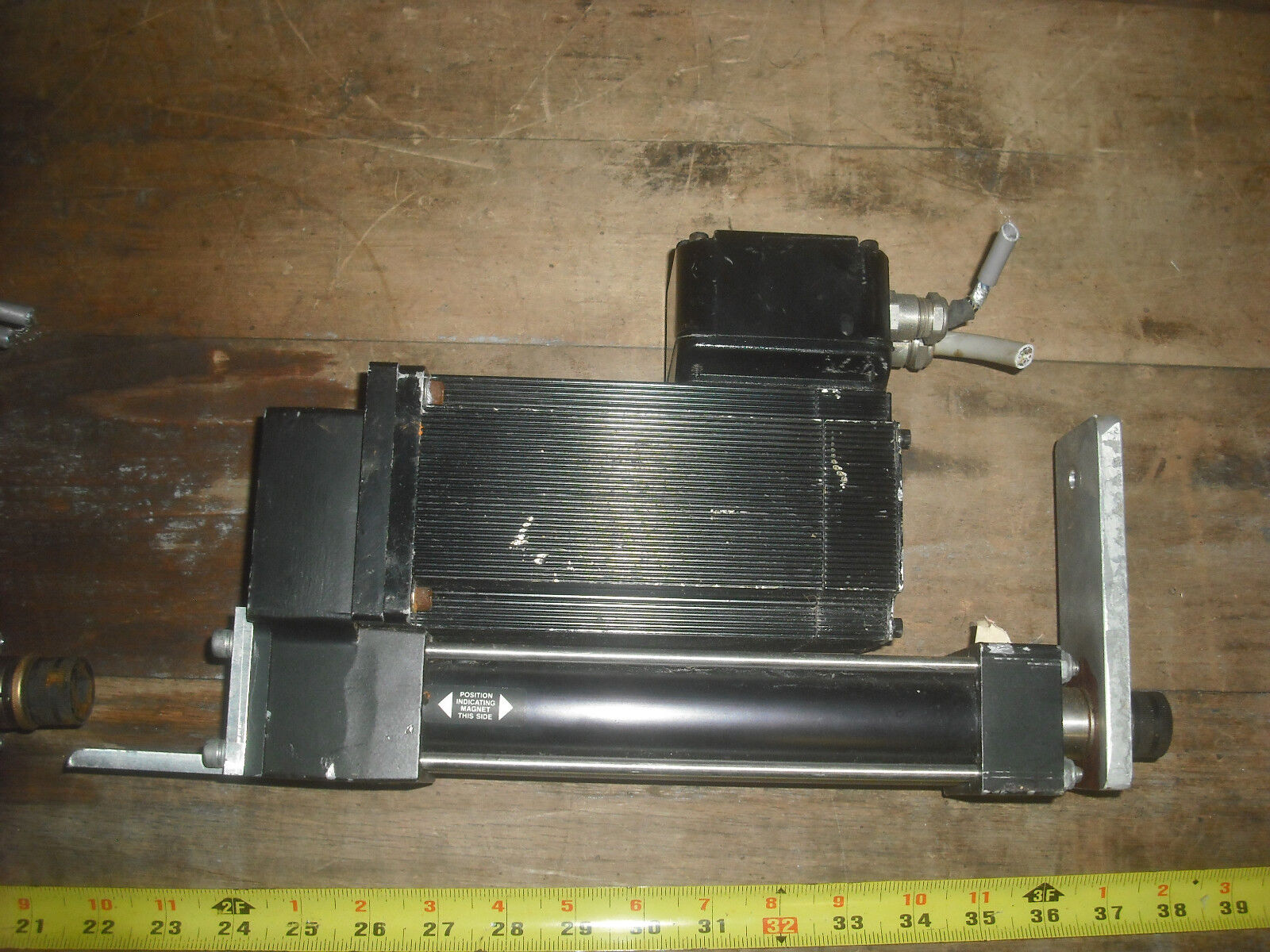 Industrial Devices Electric Cylinder,X102A-6-MP2-FTI-323,W/Parker Servo Motor
